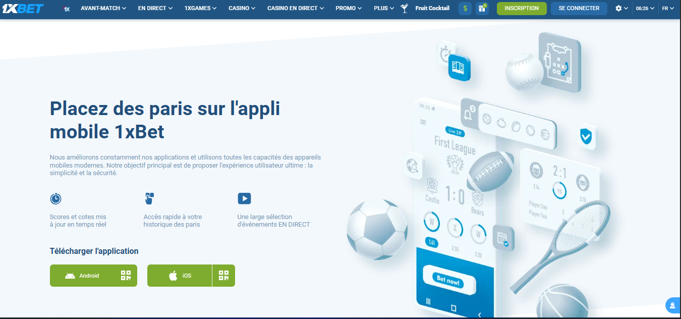 1xbet apk